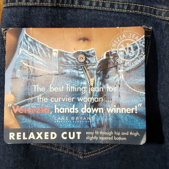 VINTAGE VENEZIA MOM JEANS NWT SZ 18 TALL - Picture 2 of 5